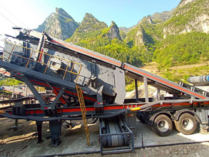 日产5500吨斜锆石砂石料设备